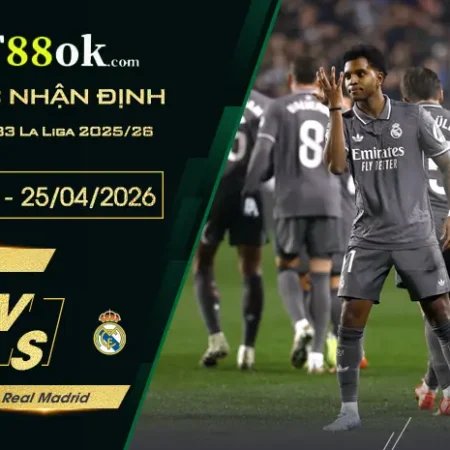 Soi kèo trận Betis vs Real Madrid lúc 02h00 ngày 25/04.