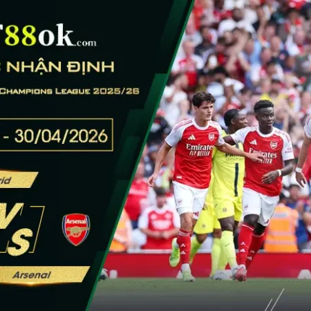 Soi kèo trận Atl. Madrid vs Arsenal lúc 02h00 ngày 30/04.