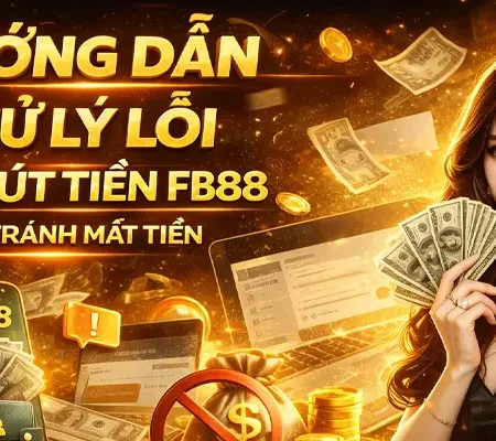 Xử lý lỗi nạp/rút tiền Fb88 và các lưu ý quan trọng